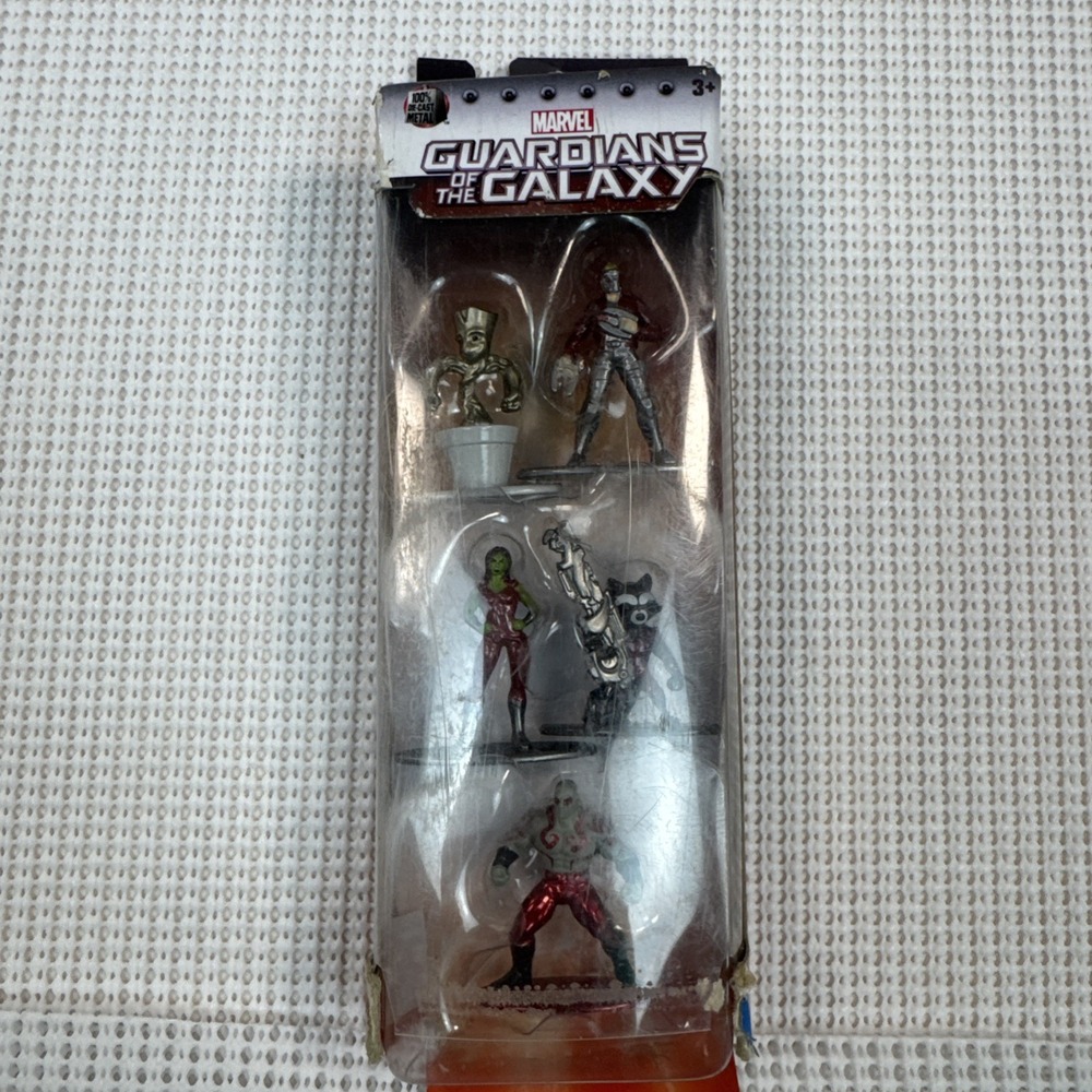 Jada Toys Marvel Guardians of the Galaxy Nano Metalfigs 5-Pack Mini Figures Set